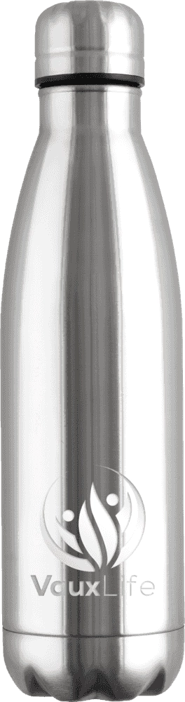 Mood Vacuum Bottle - 500ml Stainless Steel Silver