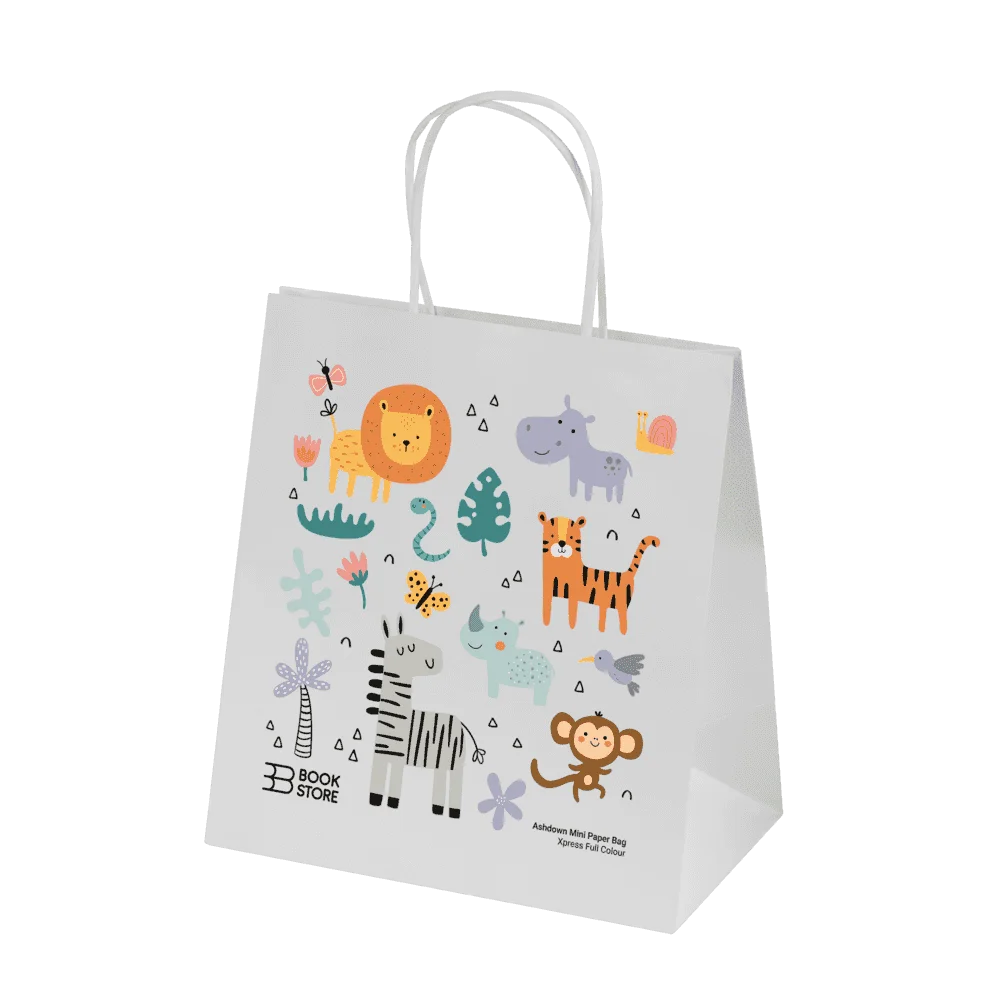 Bags - Ashdown Mini Paper Gift Bag with Twisted Handles