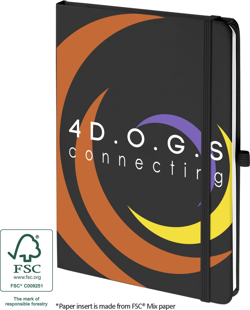 Mood A5 FSC Soft Feel Notebook
