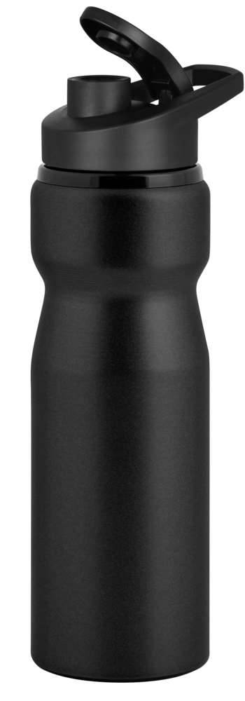 Nova Aluminium Water Bottle with Snap Cap Lid - 750ml