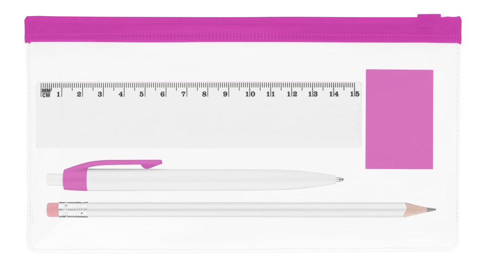 Transparent Pencil Case Kit