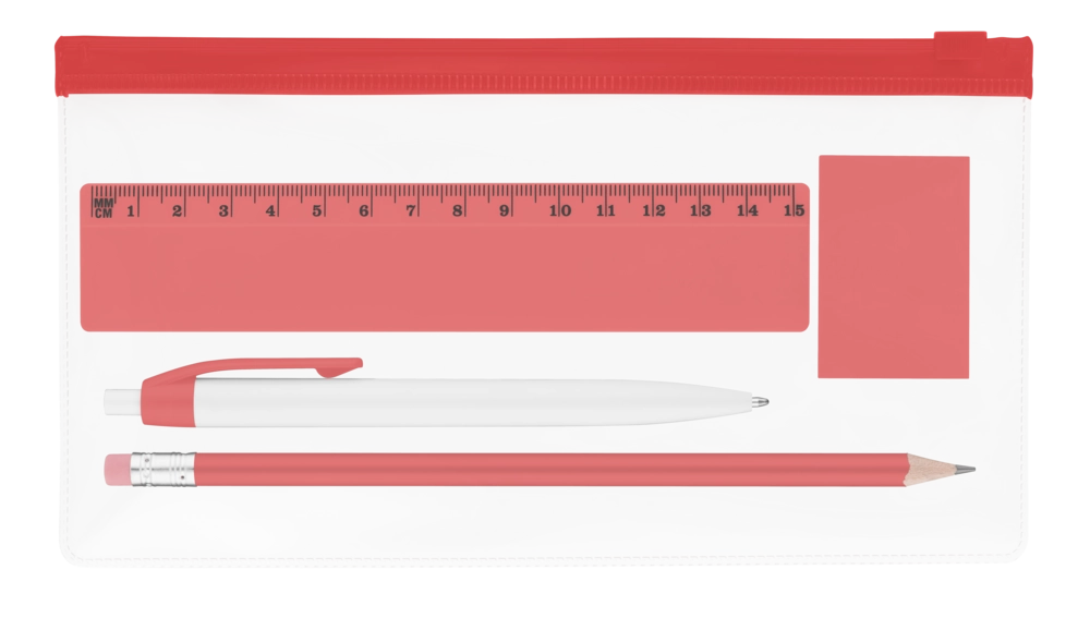 Transparent Pencil Case Kit
