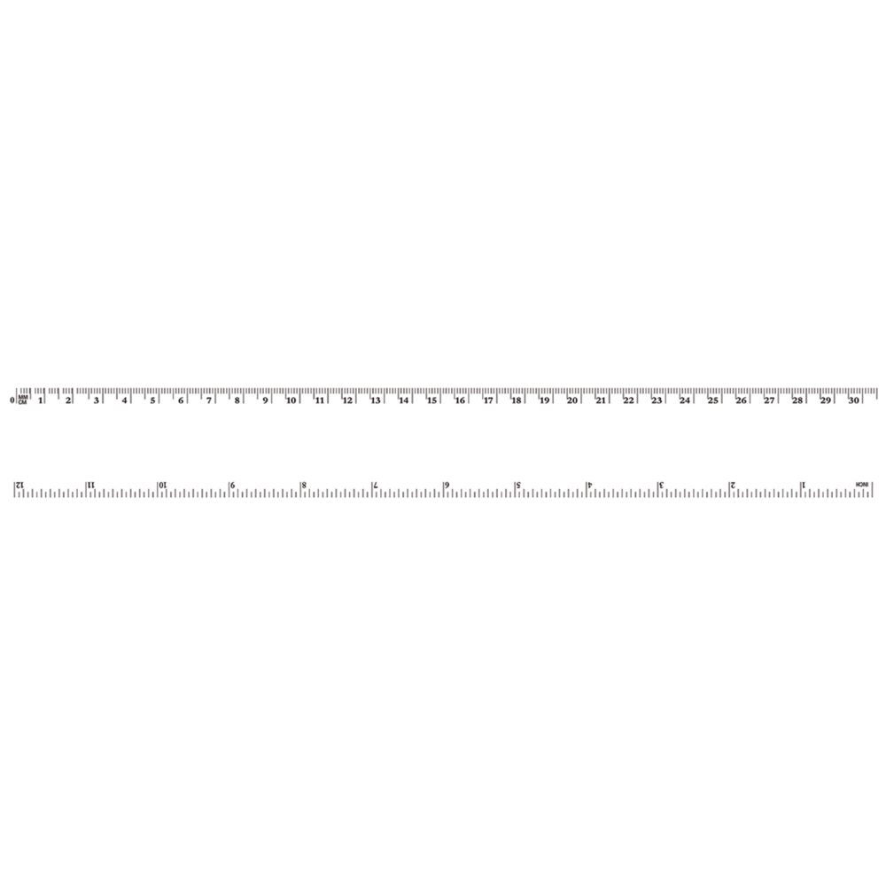 Ruler 30cm GRS Recycled