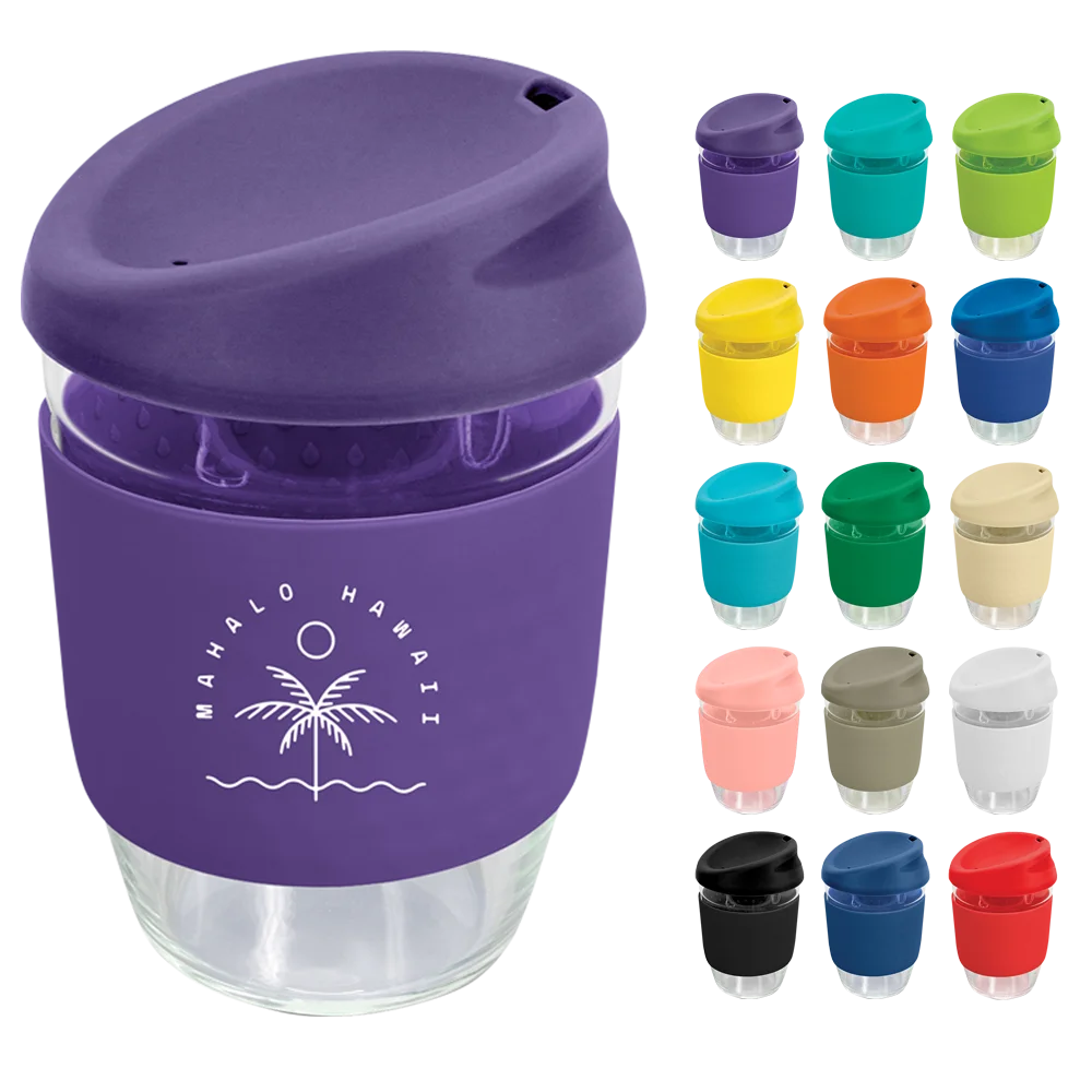 Kiato Borosilicate Glass Coffee Cup - 350ml
