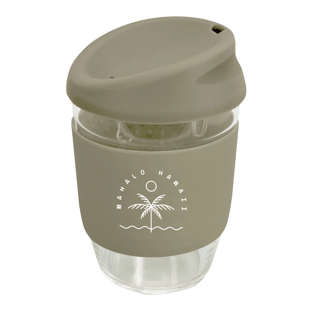 Kiato Borosilicate Glass Coffee Cup - 350ml