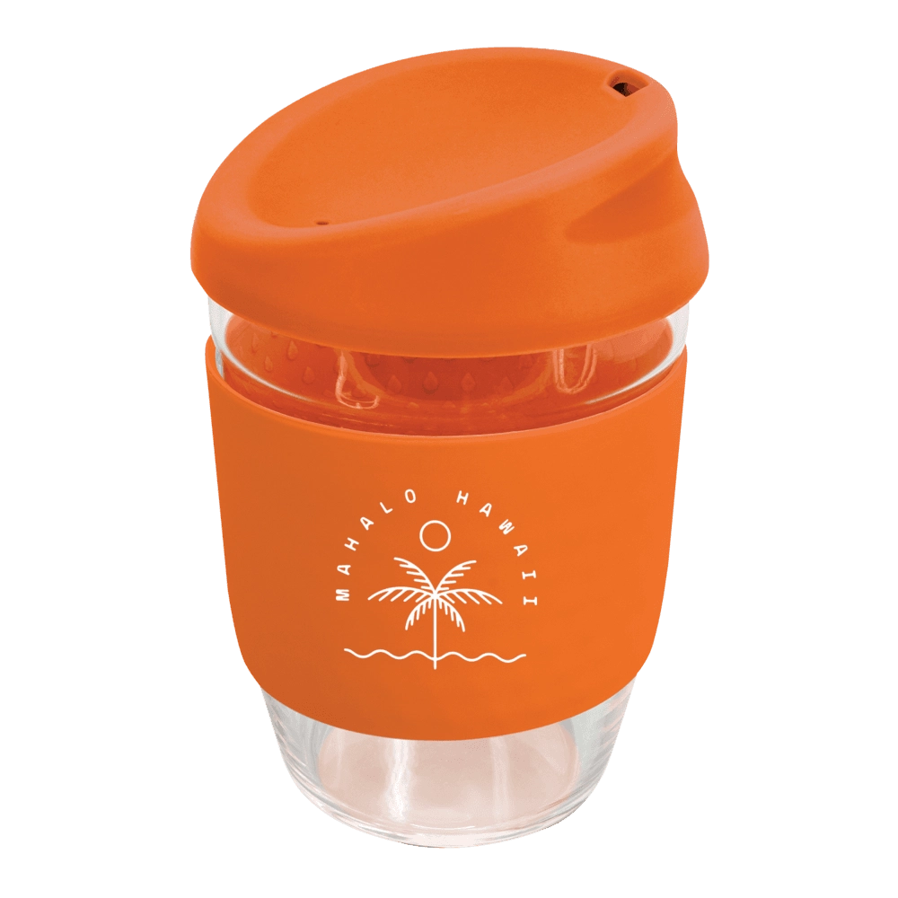 Kiato Borosilicate Glass Coffee Cup - 350ml