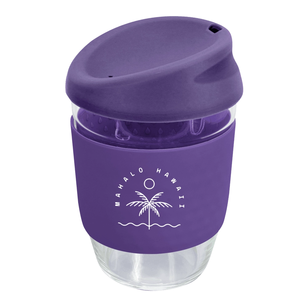 Kiato Borosilicate Glass Coffee Cup - 350ml