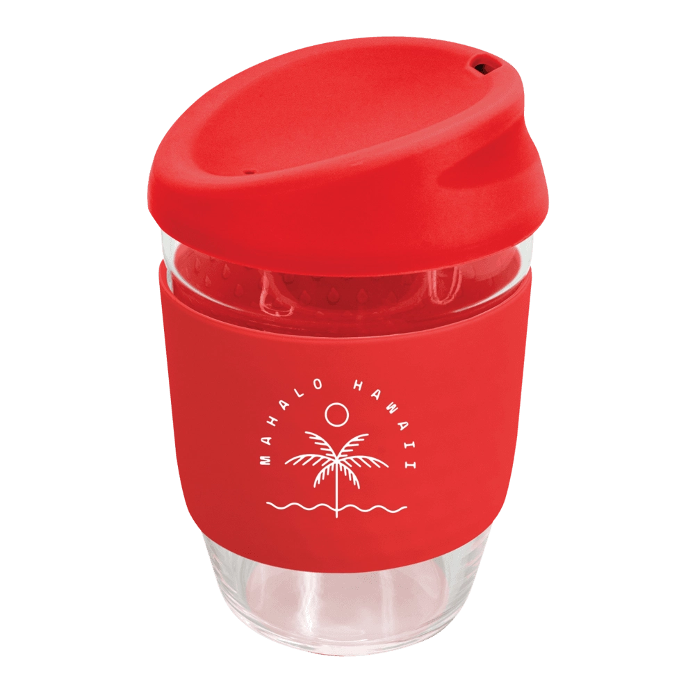 Kiato Borosilicate Glass Coffee Cup - 350ml