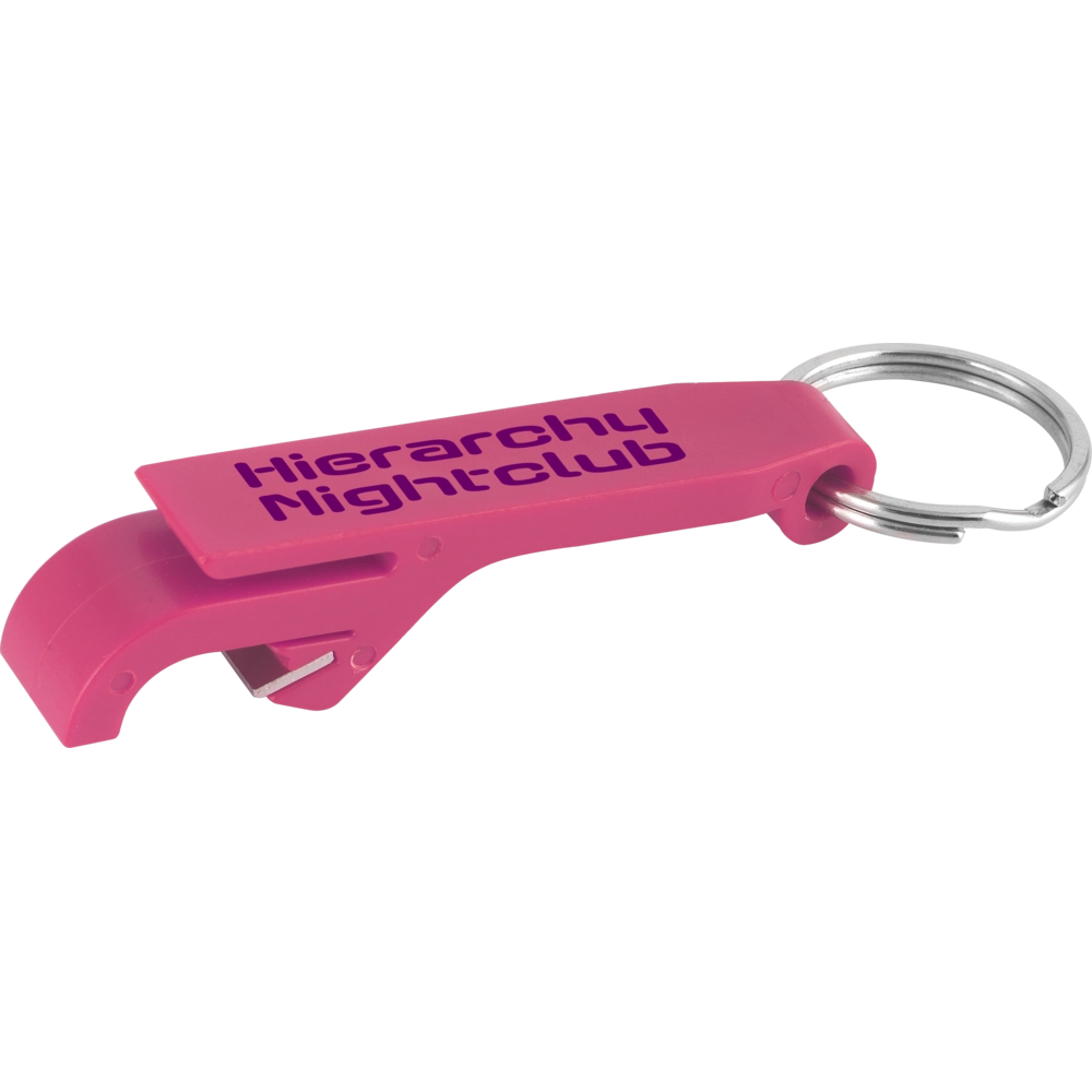 Keyring Bottle Opener GRS Recycled