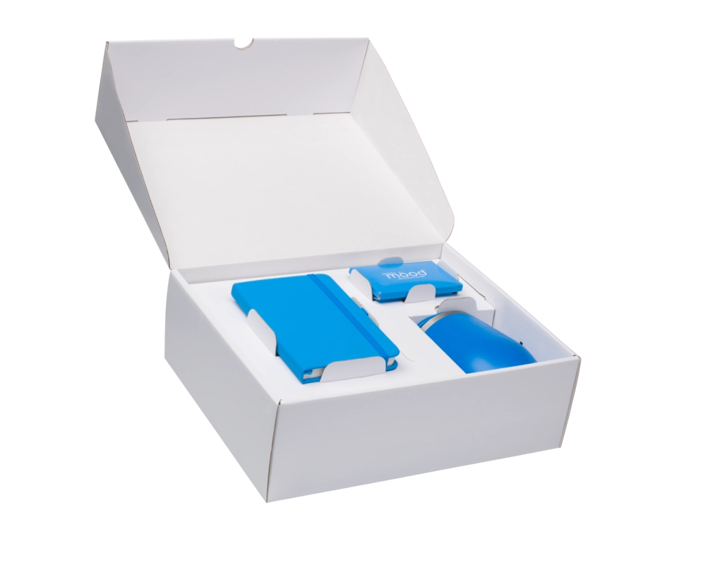 Mood Gift Box 2 with A6 FSC Notebook, Coffee Tumbler & Motivational Cards