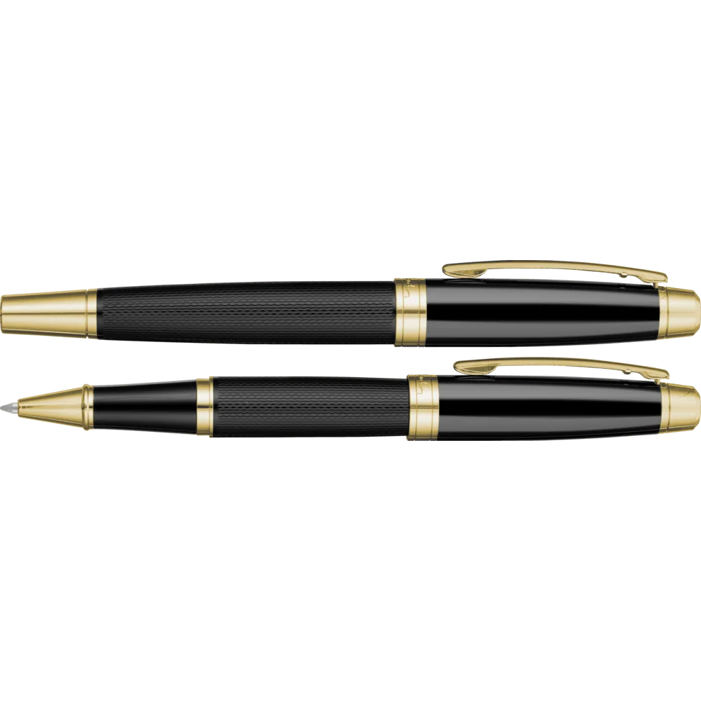 Pierre Cardin Academie Metal Rollerball Pen - Gold