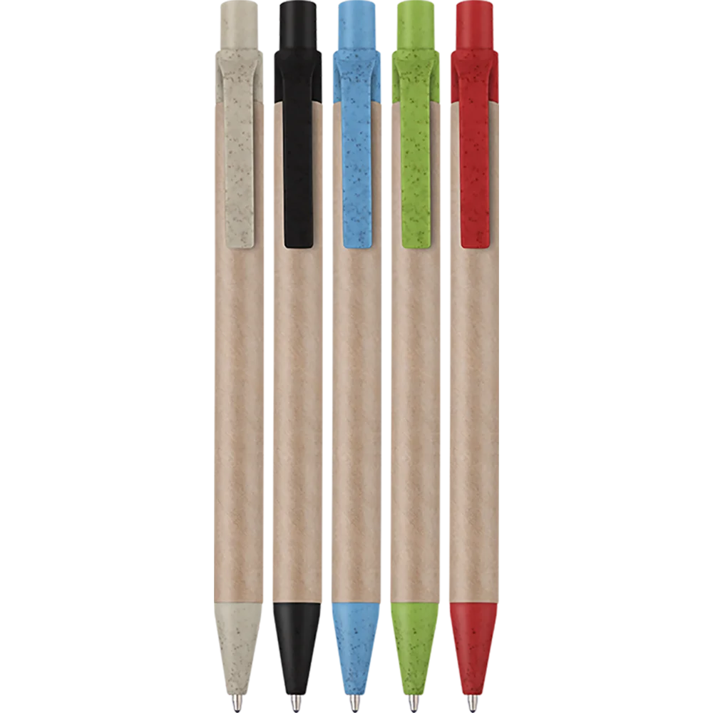 Biosense Recycled Paper Wheatstraw Ballpoint Pen