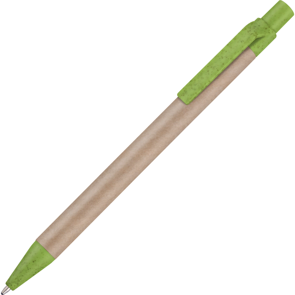 Biosense Recycled Paper Wheatstraw Ballpoint Pen