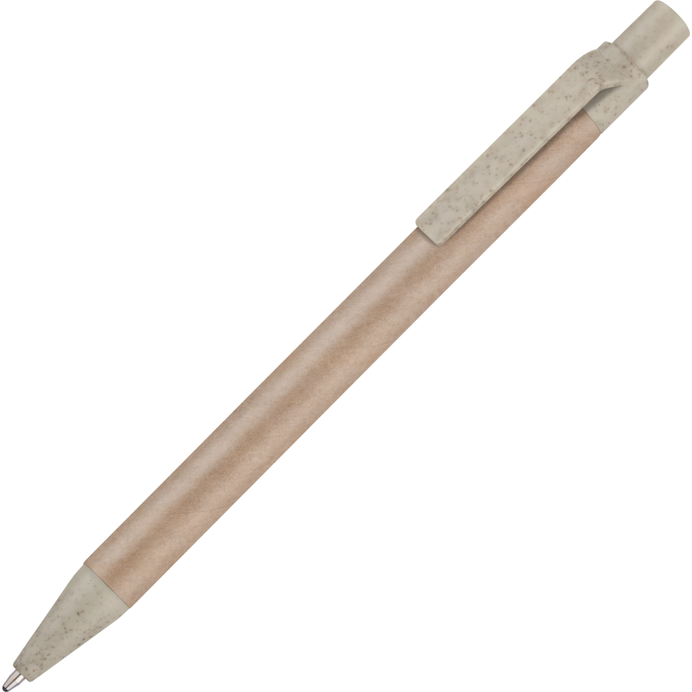 Biosense Recycled Paper Wheatstraw Ballpoint Pen