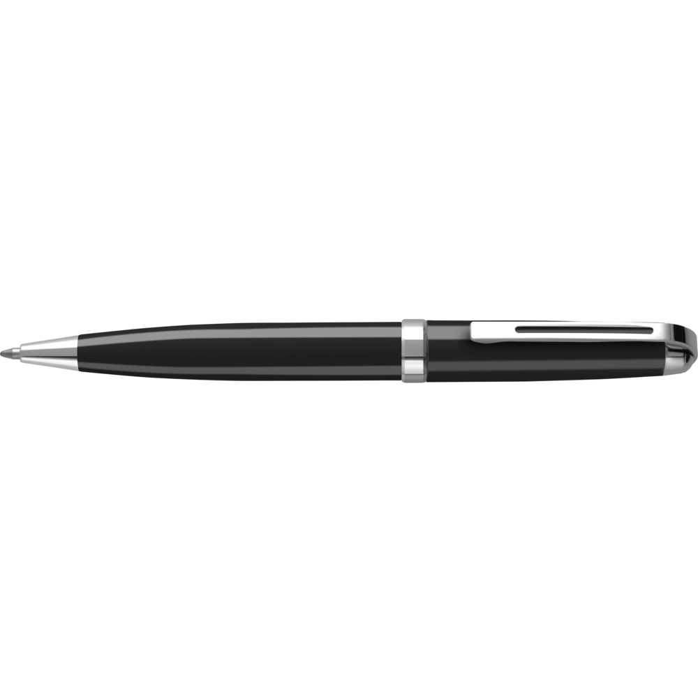 Carrick Metal Ballpoint Pen - Black