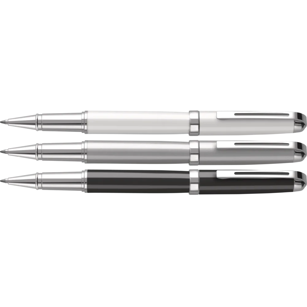 Carrick Metal Rollerball Pen - Black