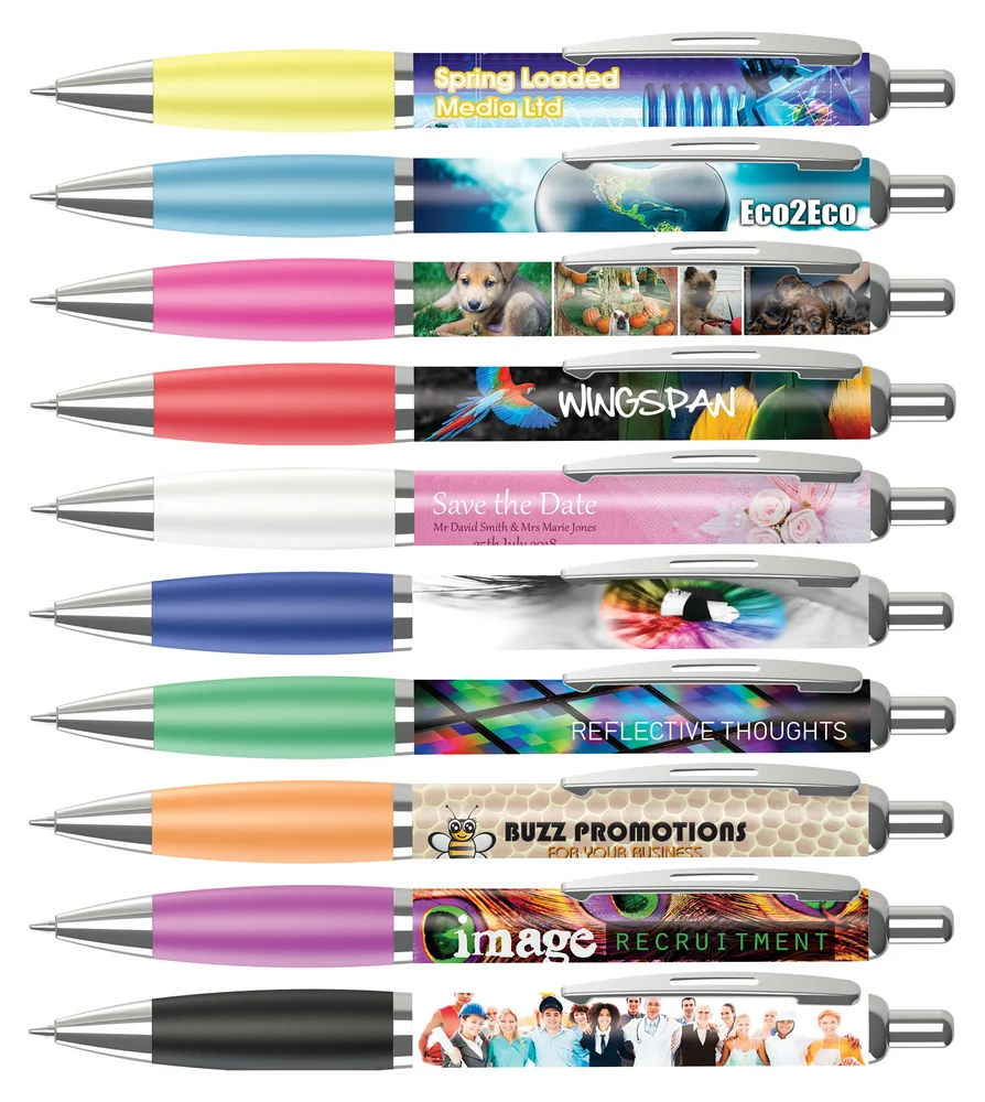 Contour Full Colour Wrap Ballpoint Pen