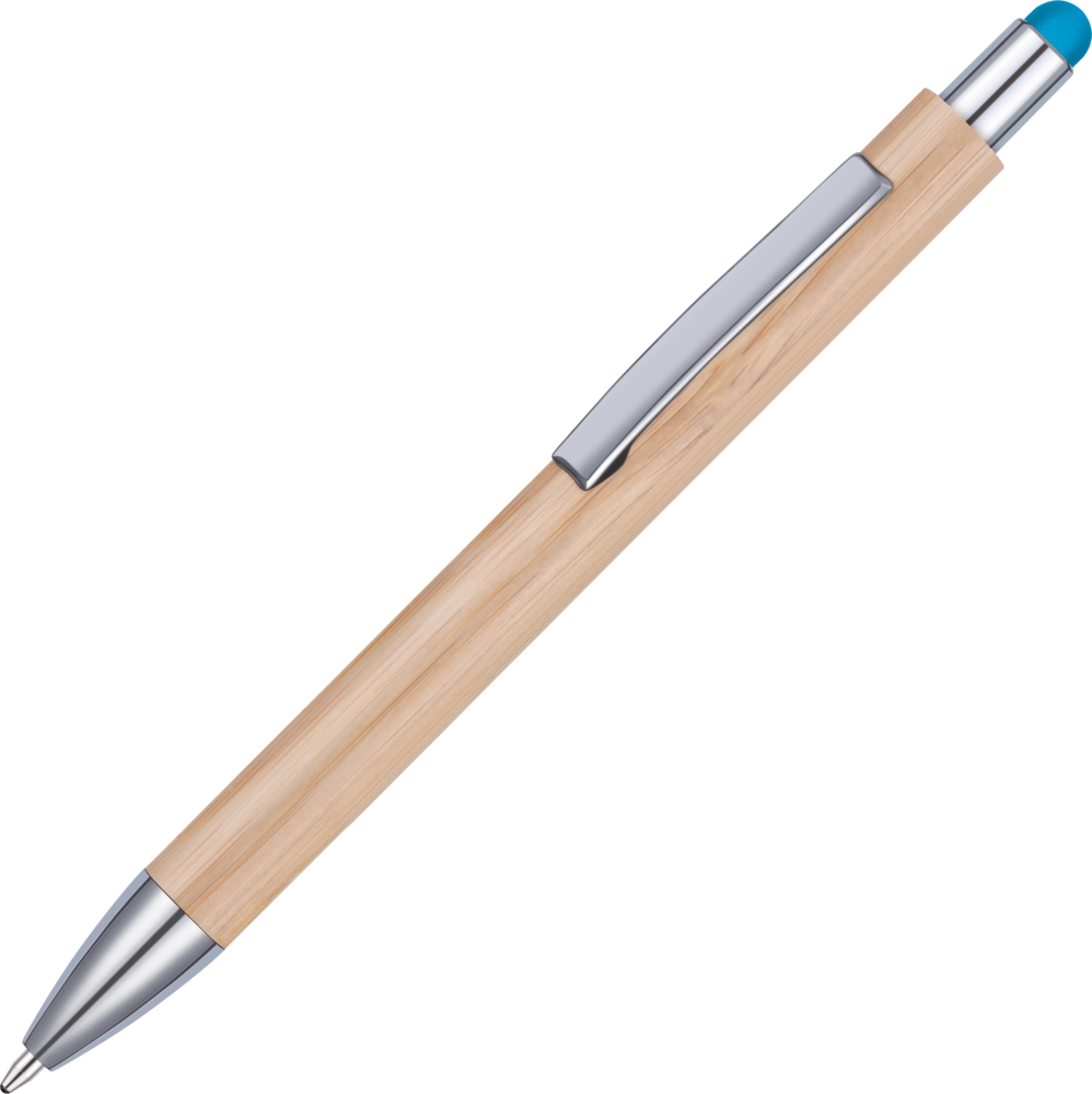 Ergo-i Bamboo Ballpoint Pen with Stylus