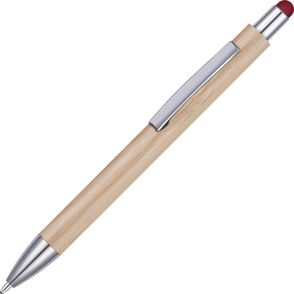 Ergo-i Bamboo Ballpoint Pen with Stylus