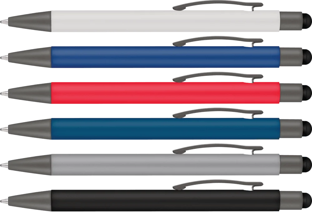 Ergo-i Soft Feel Metal Ballpoint Pen with Stylus