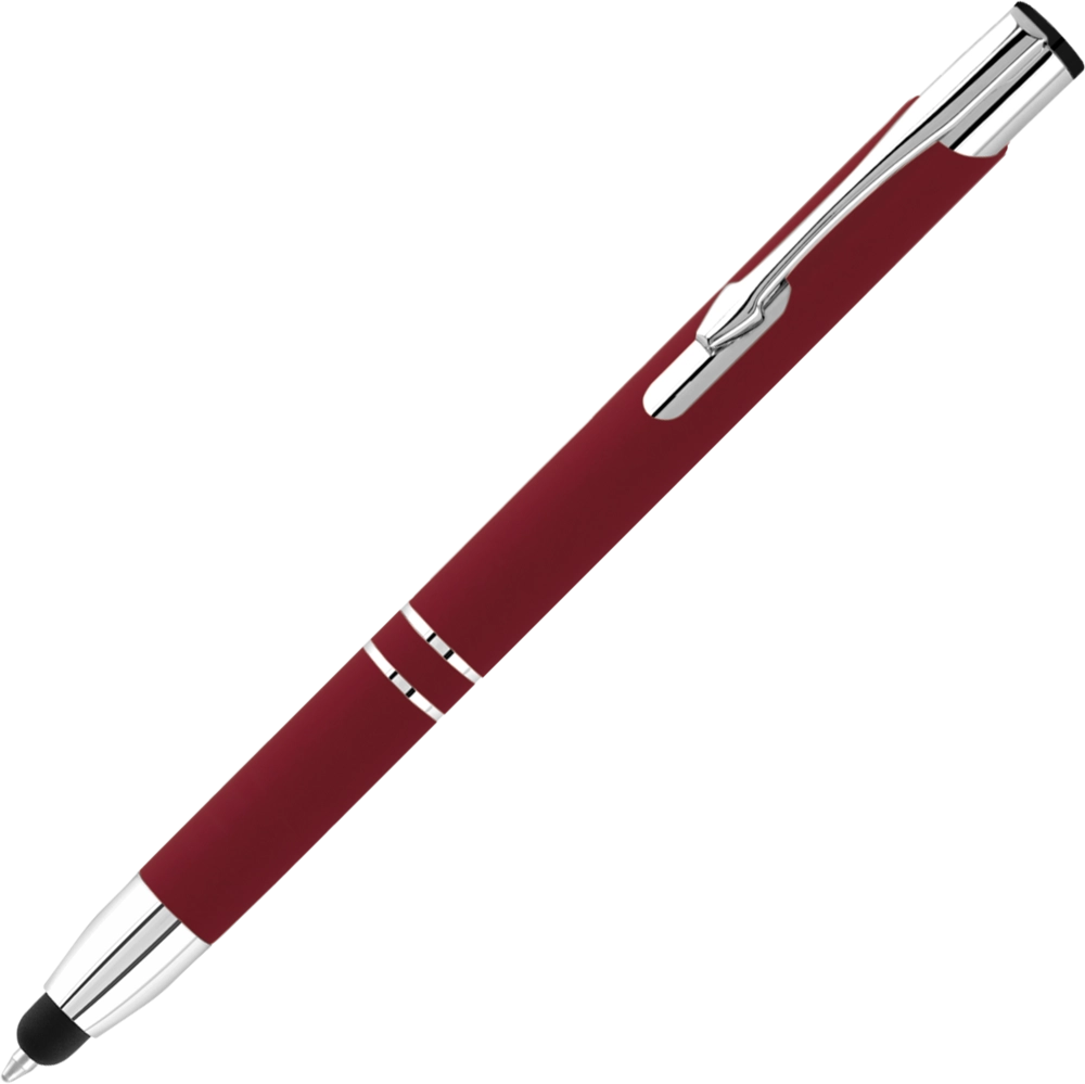 Electra Classic Soft Feel Metal Ballpoint Pen with Stylus