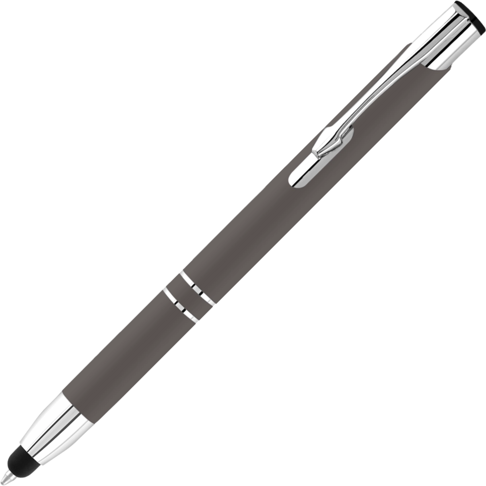 Electra Classic Soft Feel Metal Ballpoint Pen with Stylus