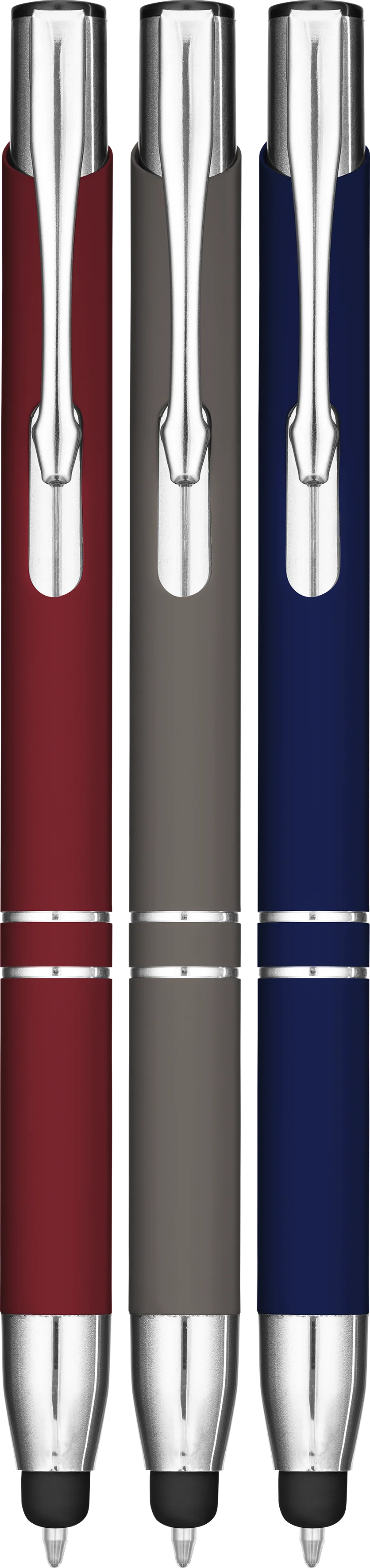 Electra Classic Soft Feel Metal Ballpoint Pen with Stylus