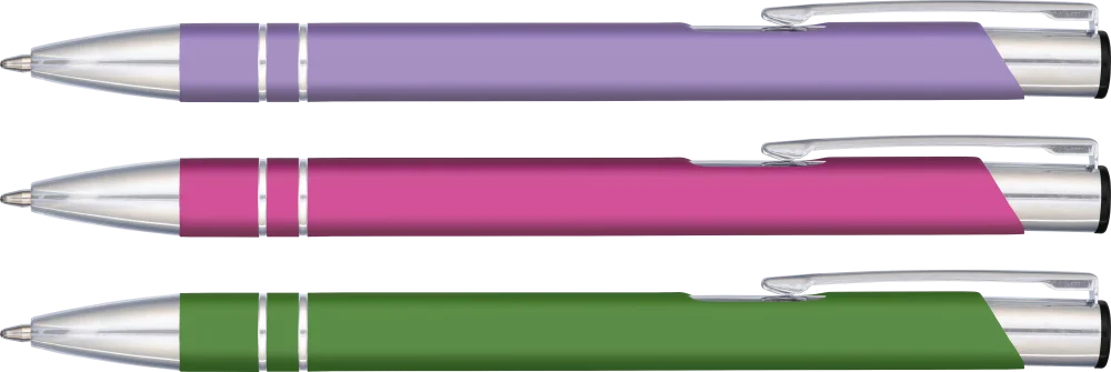 Electra Soft Feel Metal Ballpoint Pen