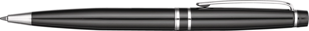 Grosvenor Metal Ballpoint Pen - Black - Silver