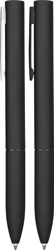 Harrow Soft Feel Metal Ballpoint Pen - Black