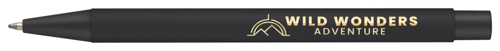 Par Noir Soft Feel Recycled Metal Ballpoint Pen by Chili