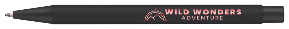 Par Noir Soft Feel Recycled Metal Ballpoint Pen by Chili