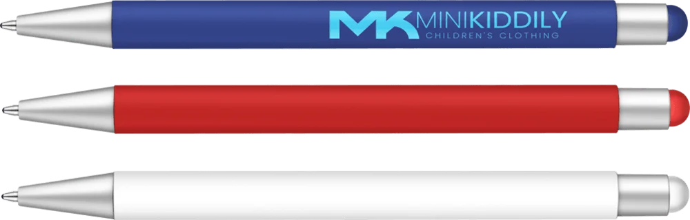 Recycled Par-i Soft Feel Stylus Ballpoint Pen by Chili