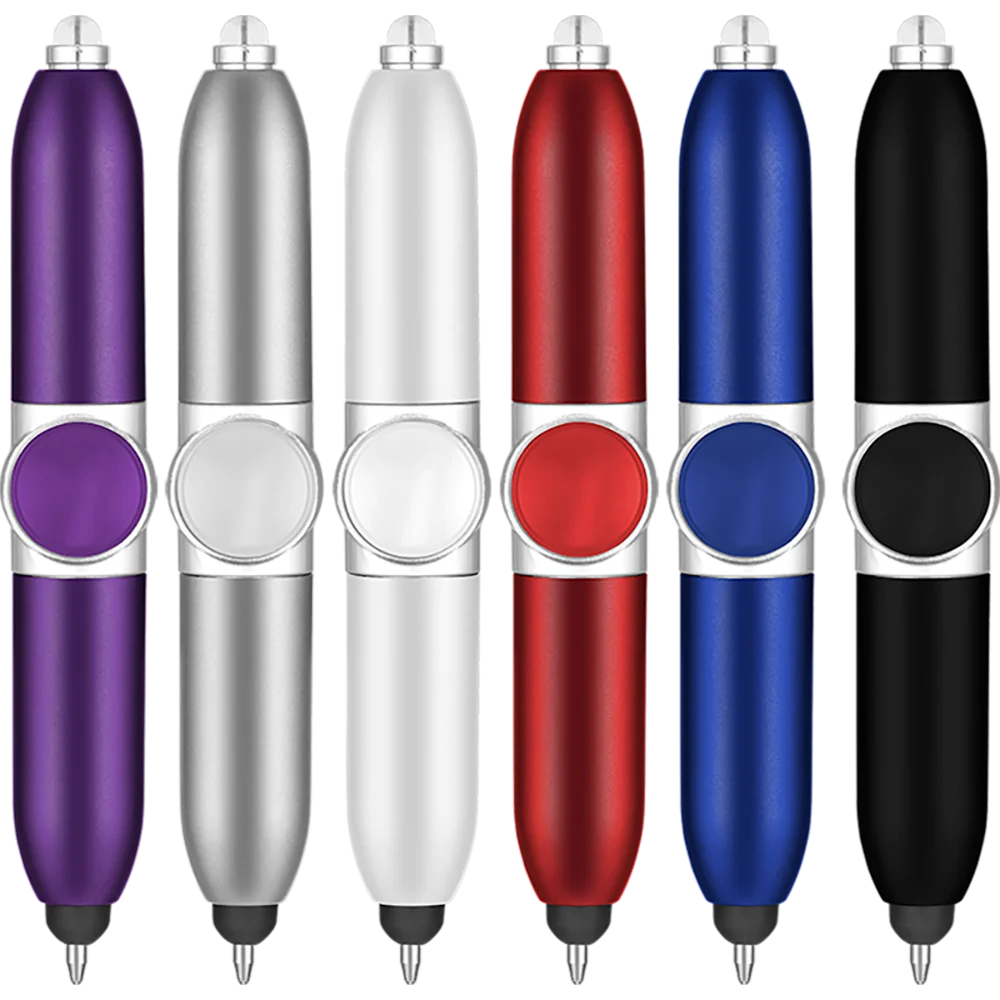 Axis Spinner Ballpoint Pen with Stylus