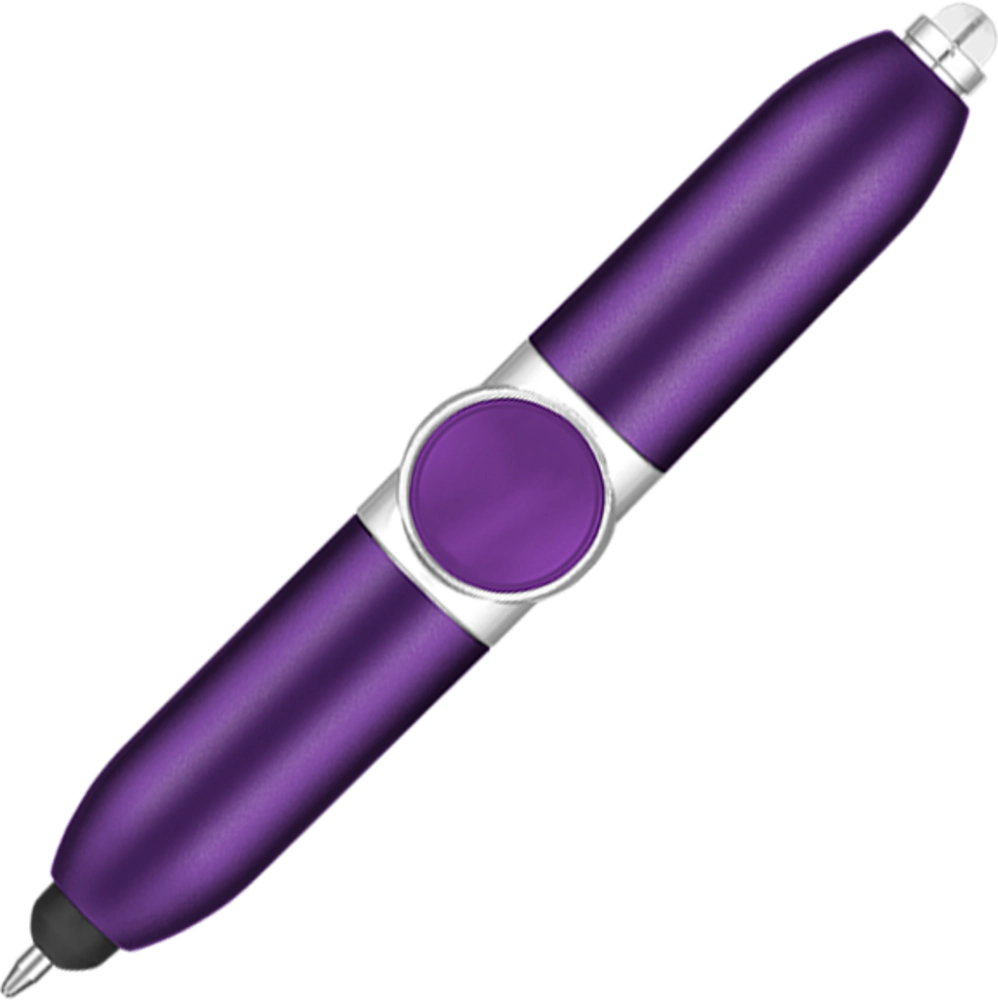 Axis Spinner Ballpoint Pen with Stylus