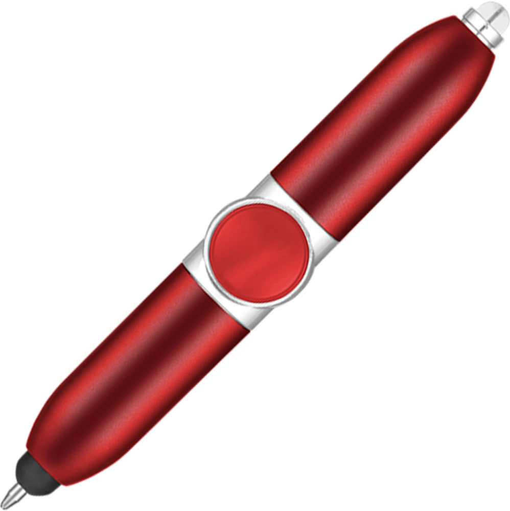 Axis Spinner Ballpoint Pen with Stylus