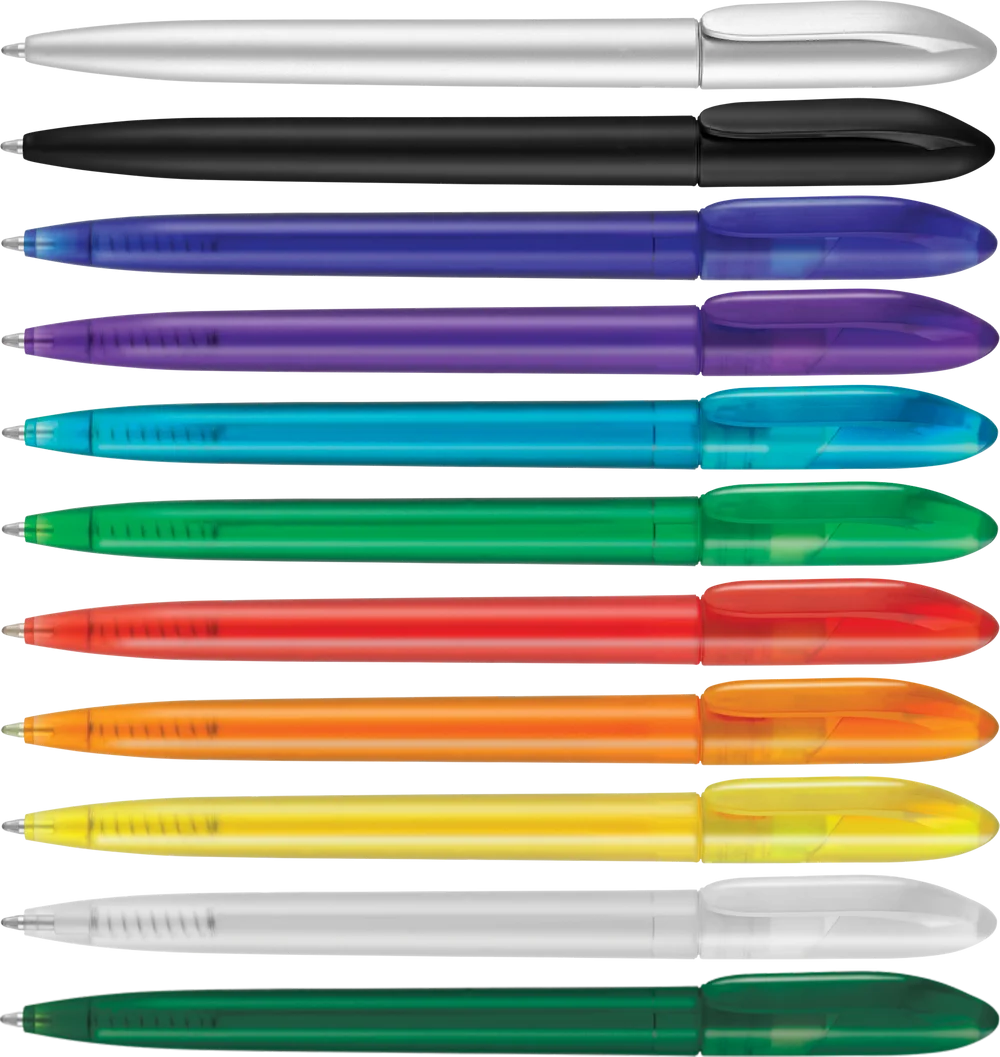 Supersaver Twist Argent Ballpoint Pen