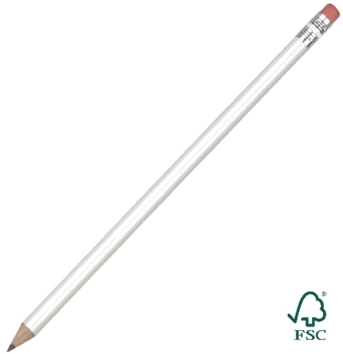 FSC Wooden Pencil with Pink Eraser