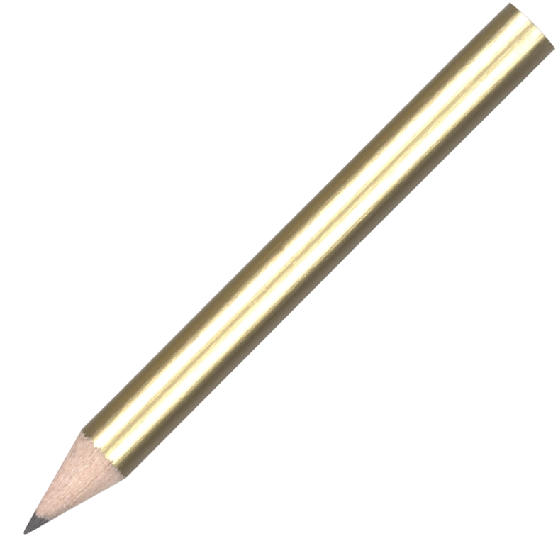 Mini Wooden Pencil with No Eraser