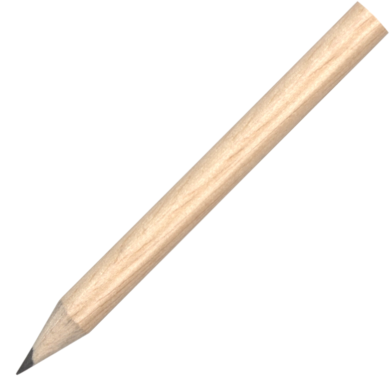 Mini Wooden Pencil with No Eraser