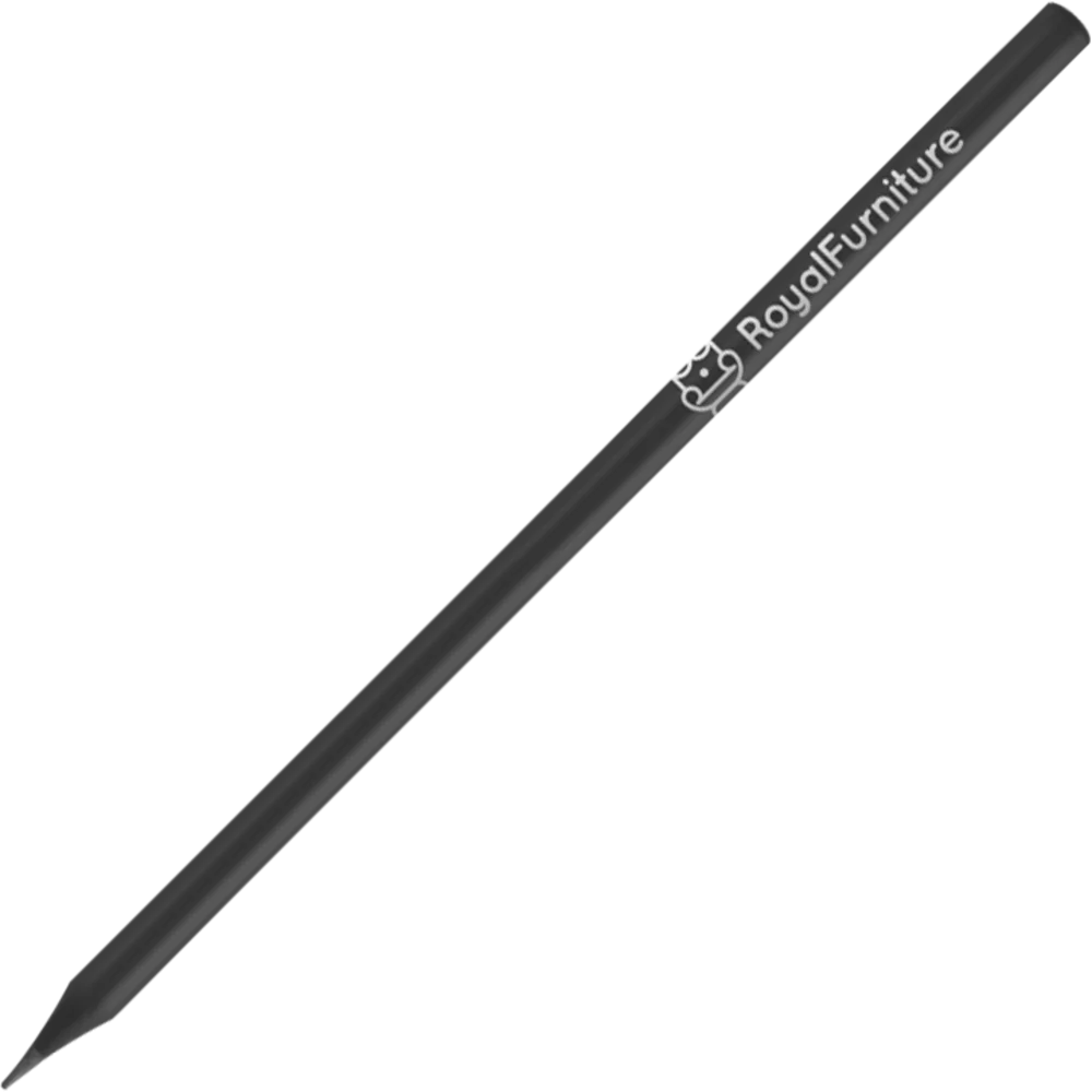 Wooden Soft Feel Pencil Stealth Black