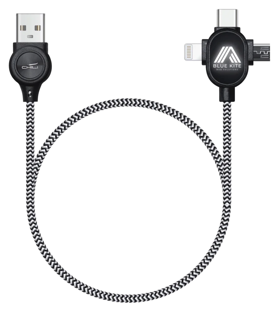 Chili LipaNoi 3-in-1 Charging & Data Cable