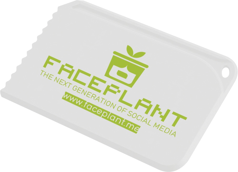 Recycled Snap Credit Card Ice Scraper