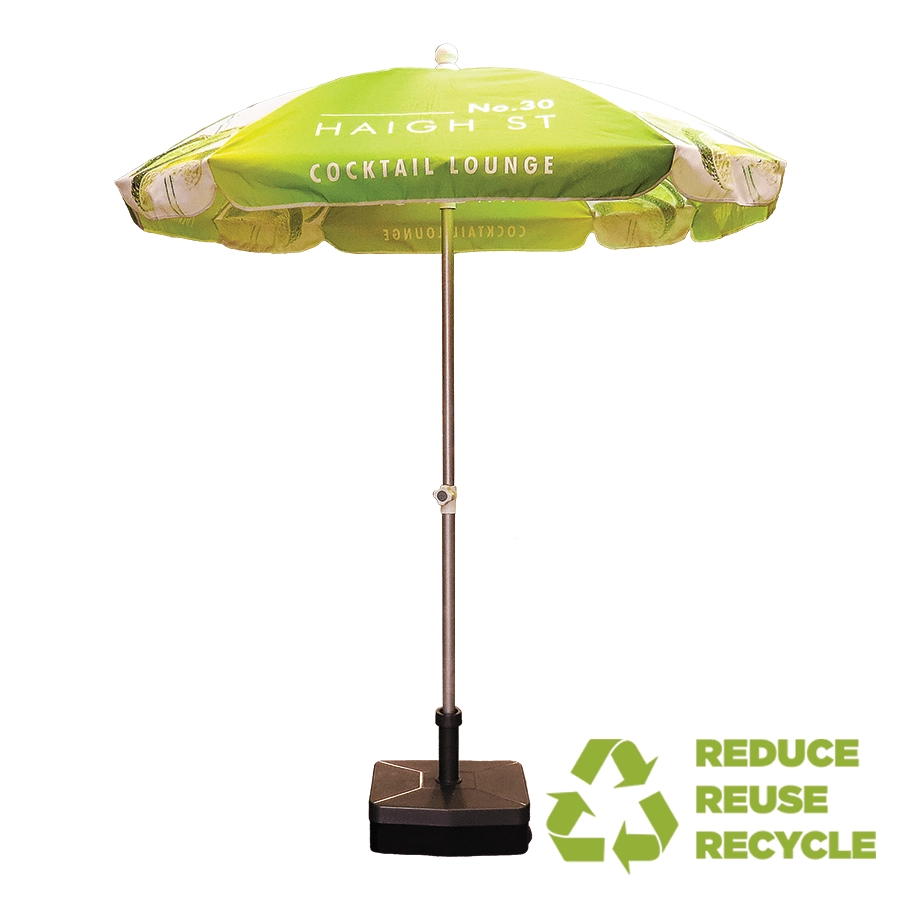 1.9m Square Aluminium Eco Parasol