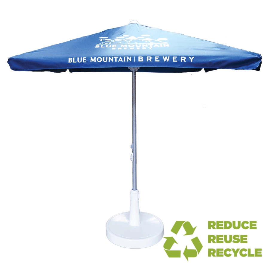 2m Square Aluminium Eco Parasol