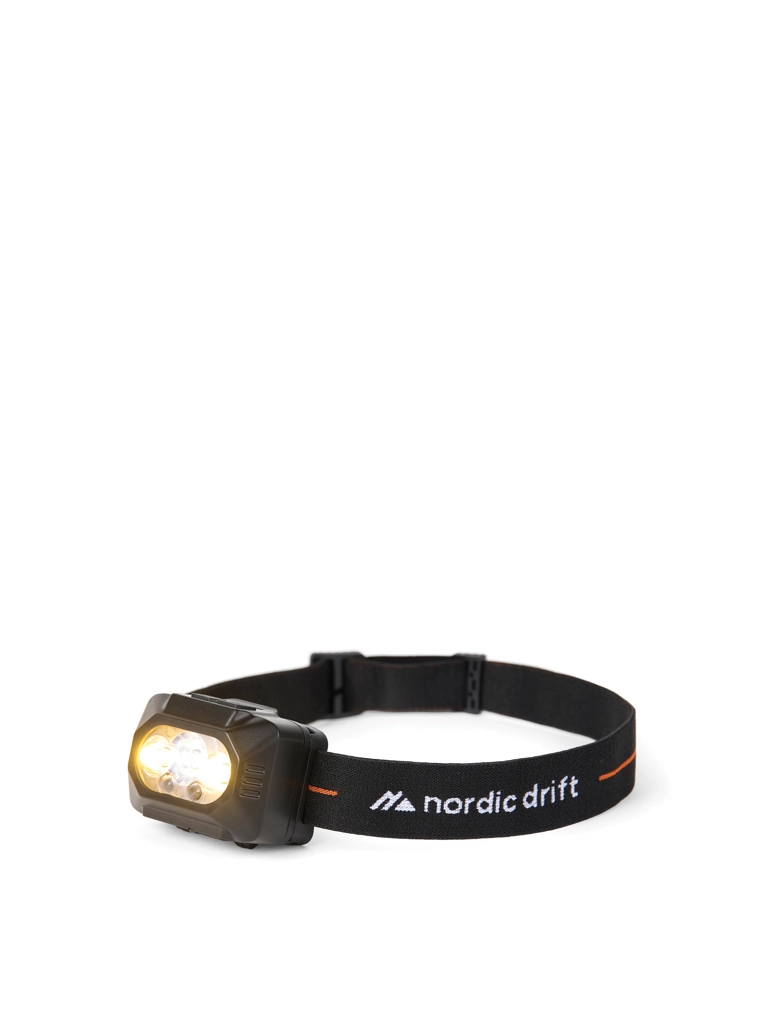 Nordic Drift Everest high performance dual battery headtorch