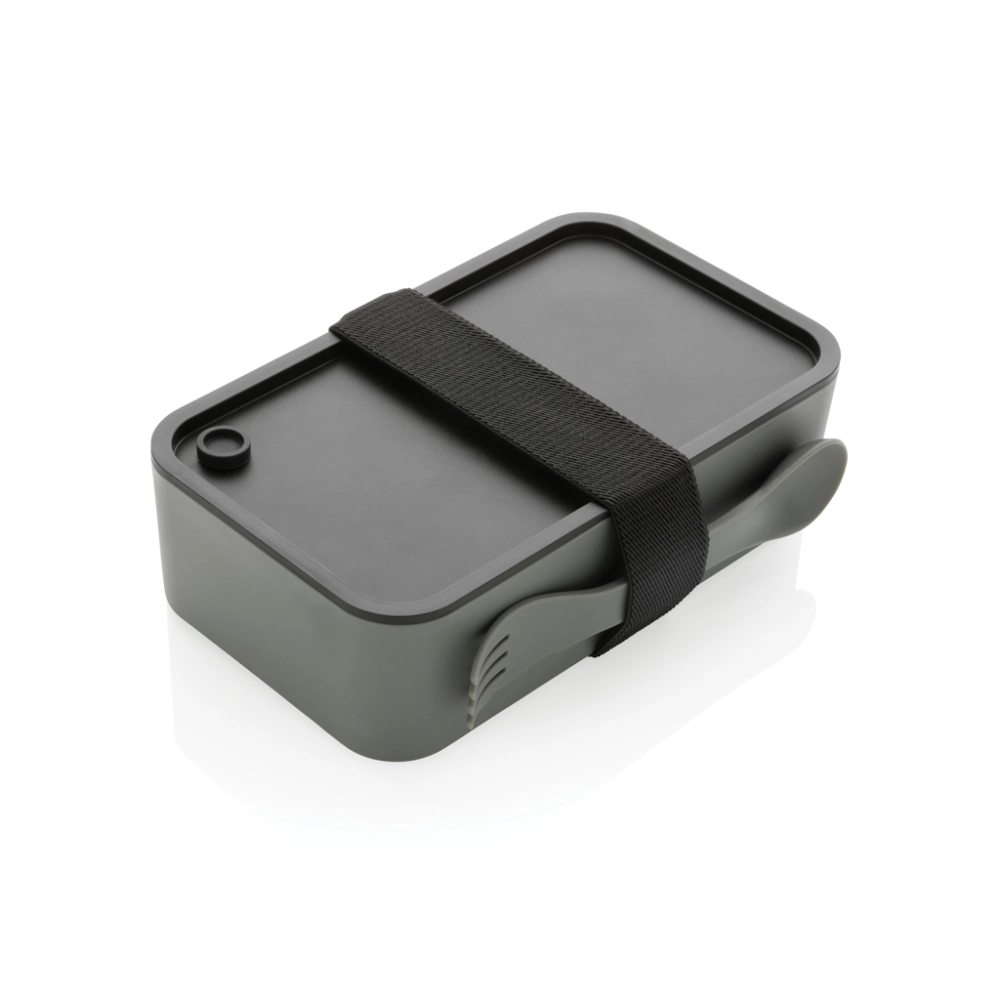 PP lunch box with spork