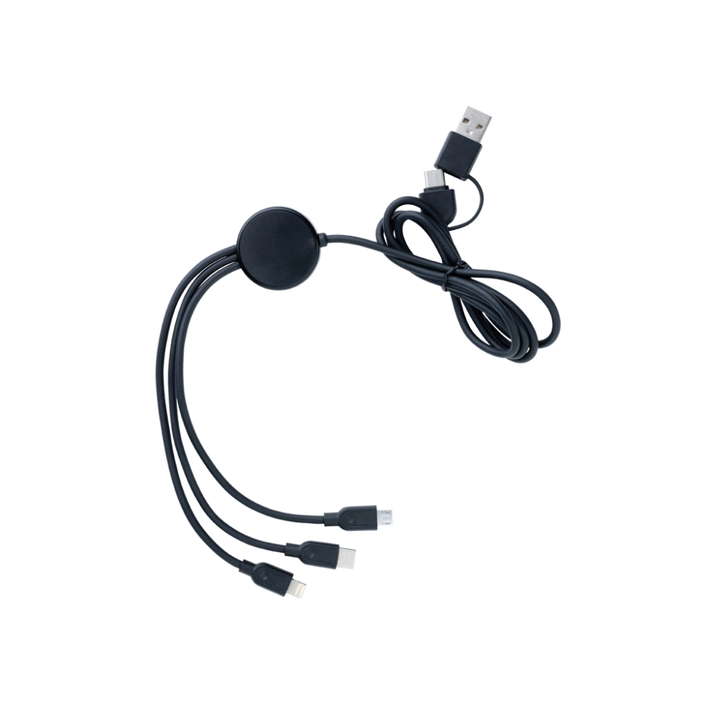 RCS recycled TPE and recycled plastic 4-in-1 cable