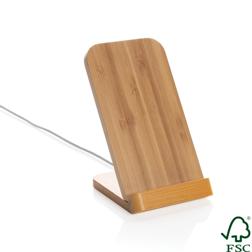 Bamboo 5W wireless charging stand