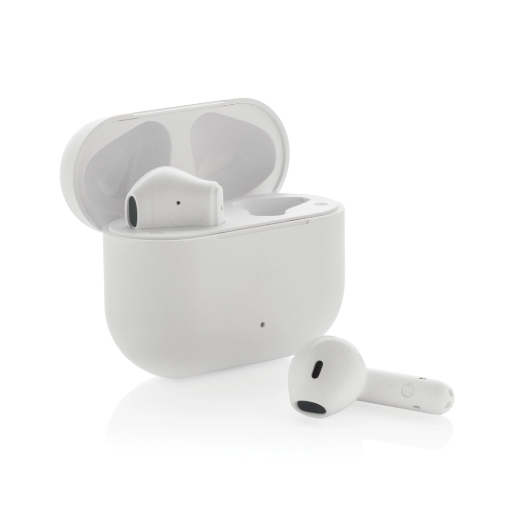 Tunevo RCS recycled plastic wireless earbuds